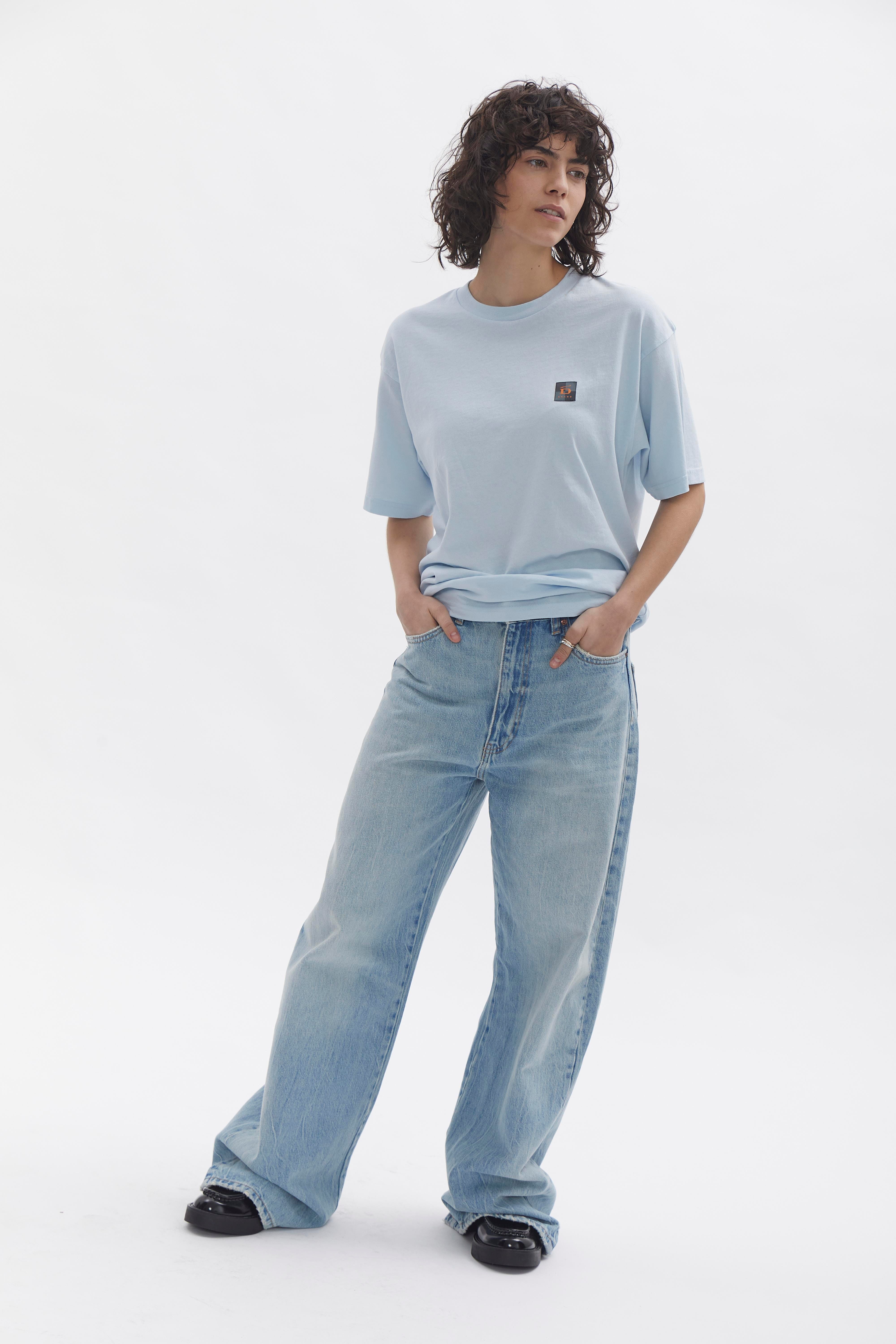 D-Brand, T-Shirts, Polos und Tops, Relaxed T-Shirt, POLAR BLUE, Blau, 222203, 222203-408