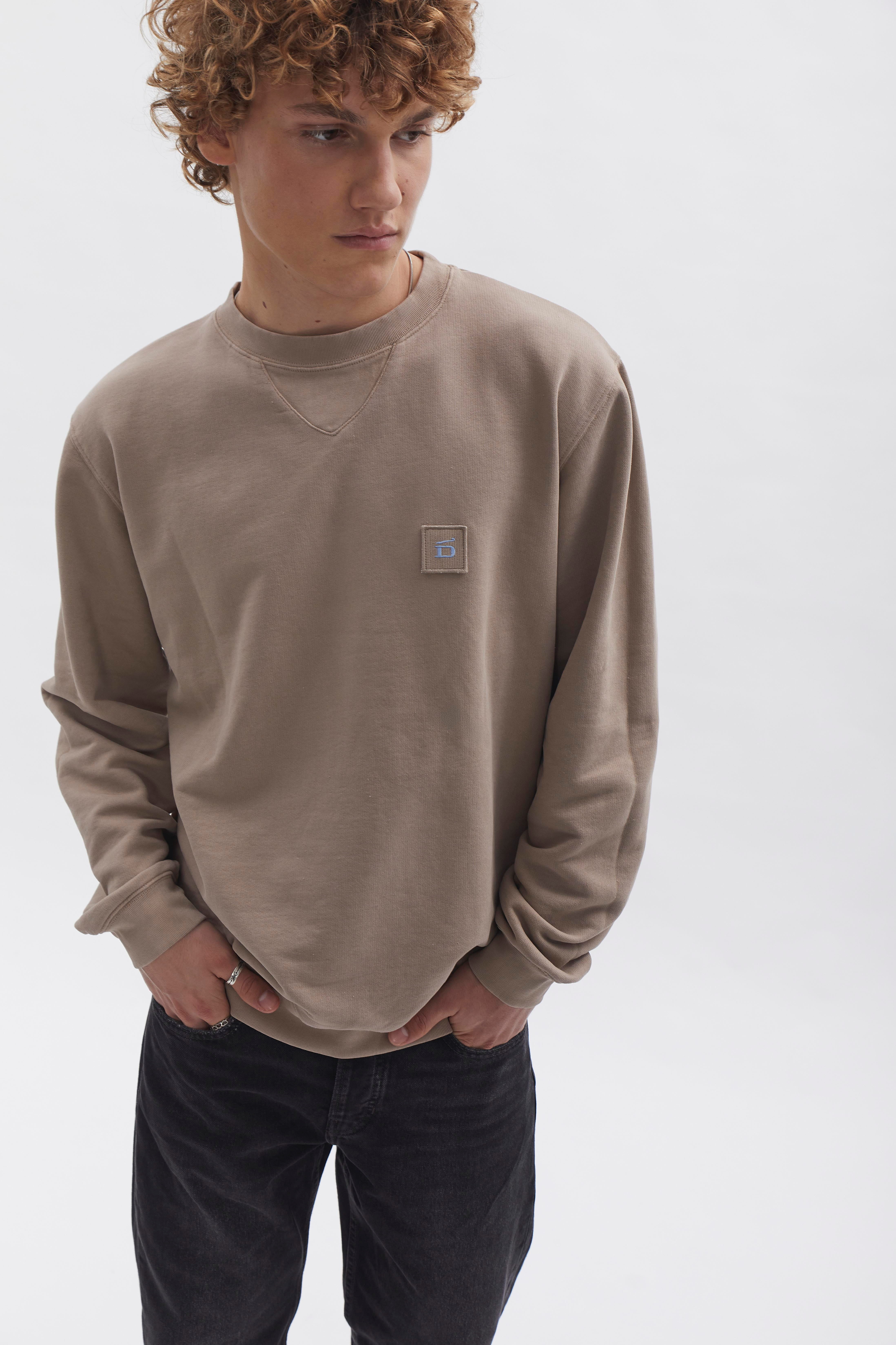 D-Brand, Sweater, Crewneck Sweater, ALMOND, Braun, 111225, 111225-252