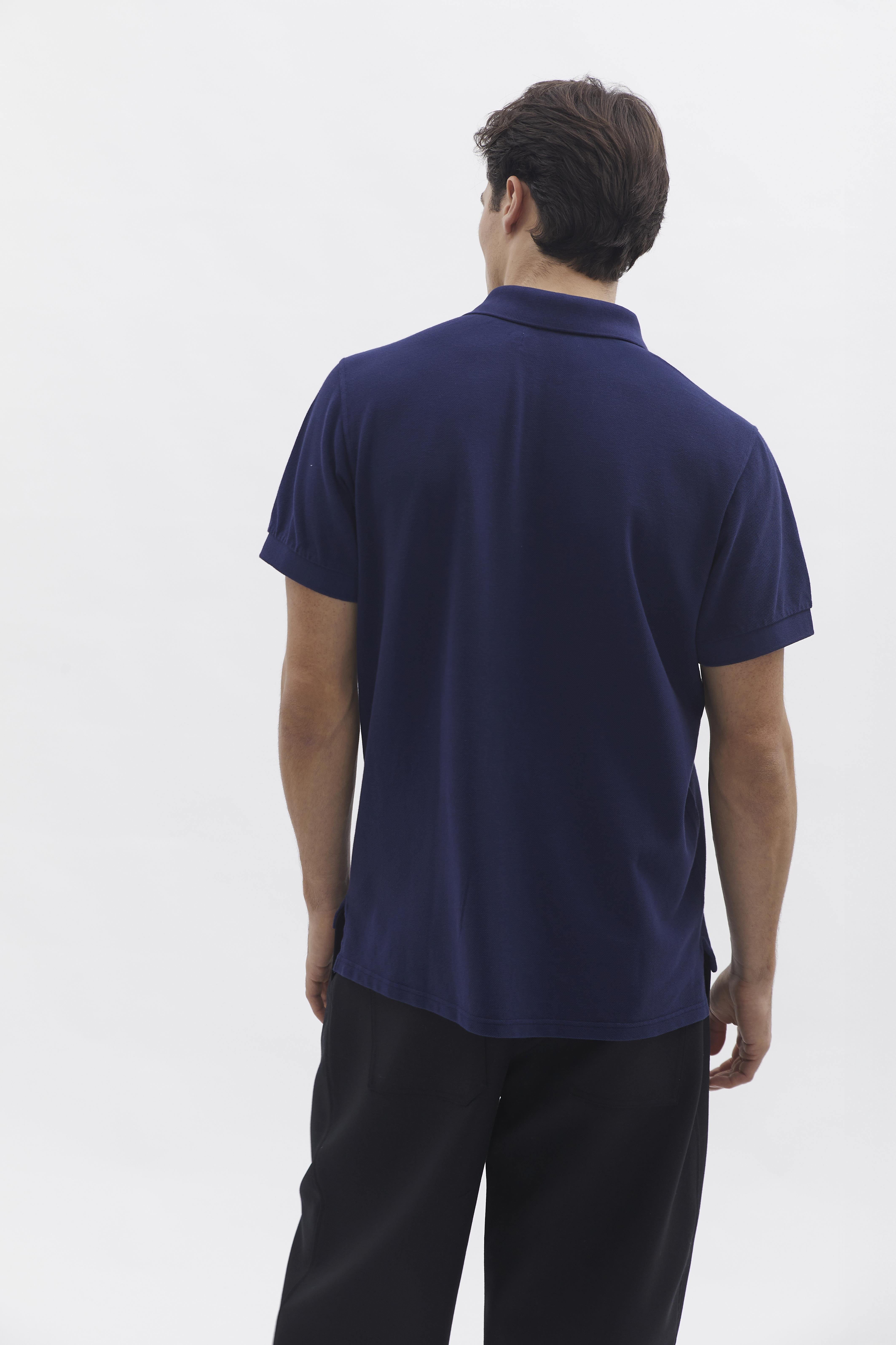 D-Brand, T-Shirts  und Polos, D-Pique Polo, NAVY, Blau, 112310, 112310-410