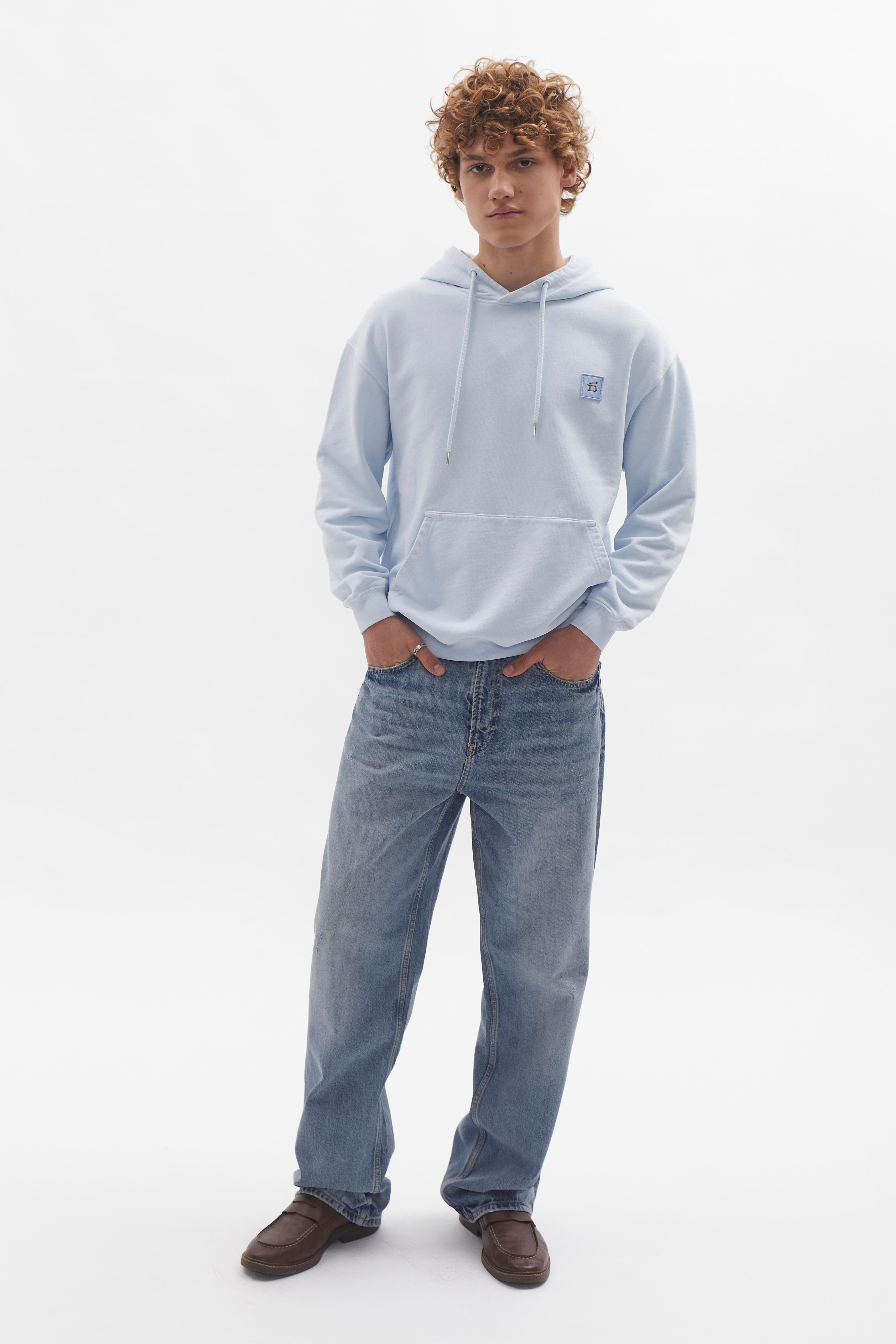 D-Brand, Hoodies, Zip Hoodies, D-Hoodie, ICE BLUE, Blau, 110101, 110101-407