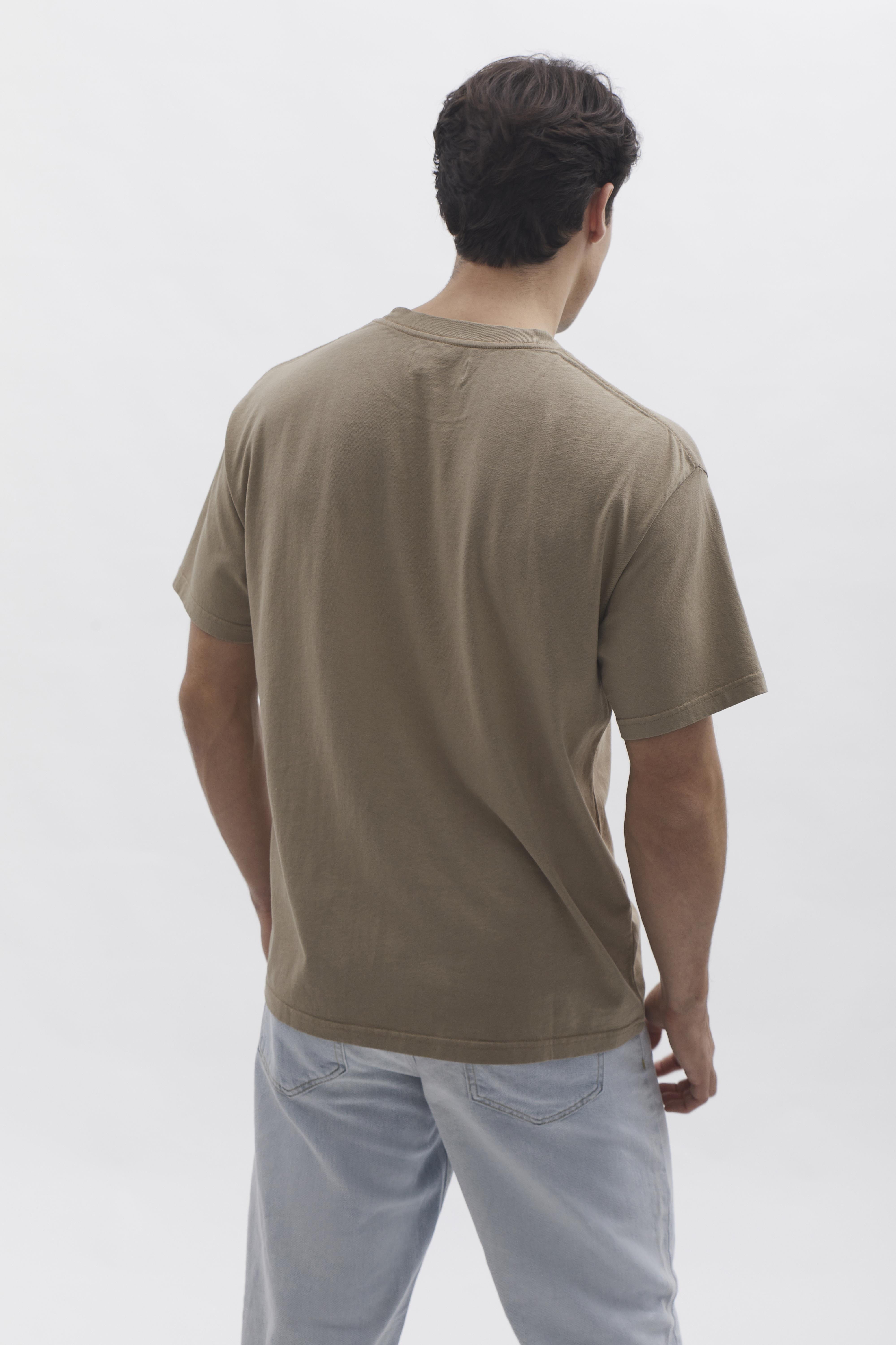 D-Brand, T-Shirts  und Polos, Relaxed T-Shirt, ALMOND, Braun, 112201, 112201-252