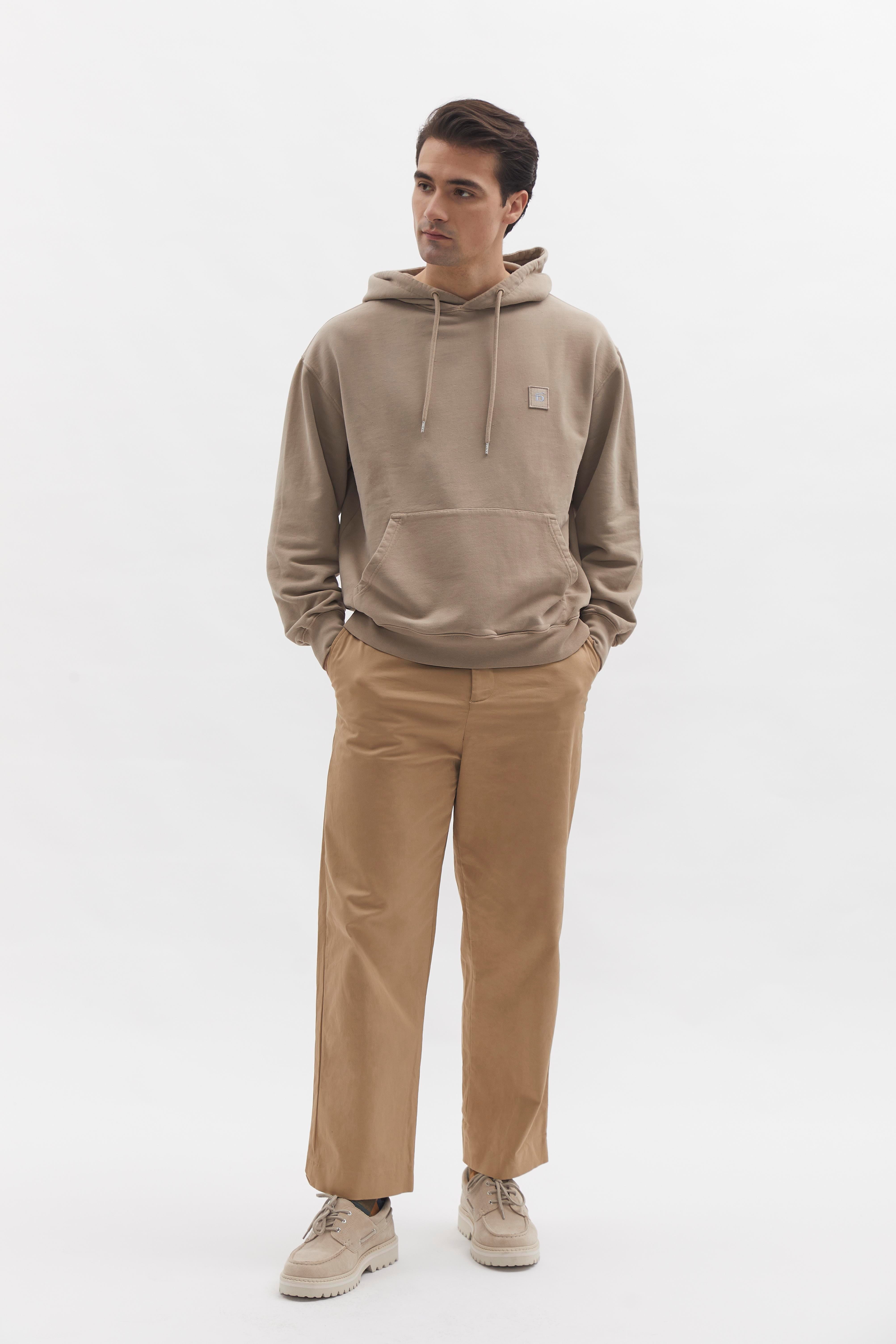 D-Brand, Hoodies, Zip Hoodies, D-Hoodie, ALMOND, Braun, 110101, 110101-252