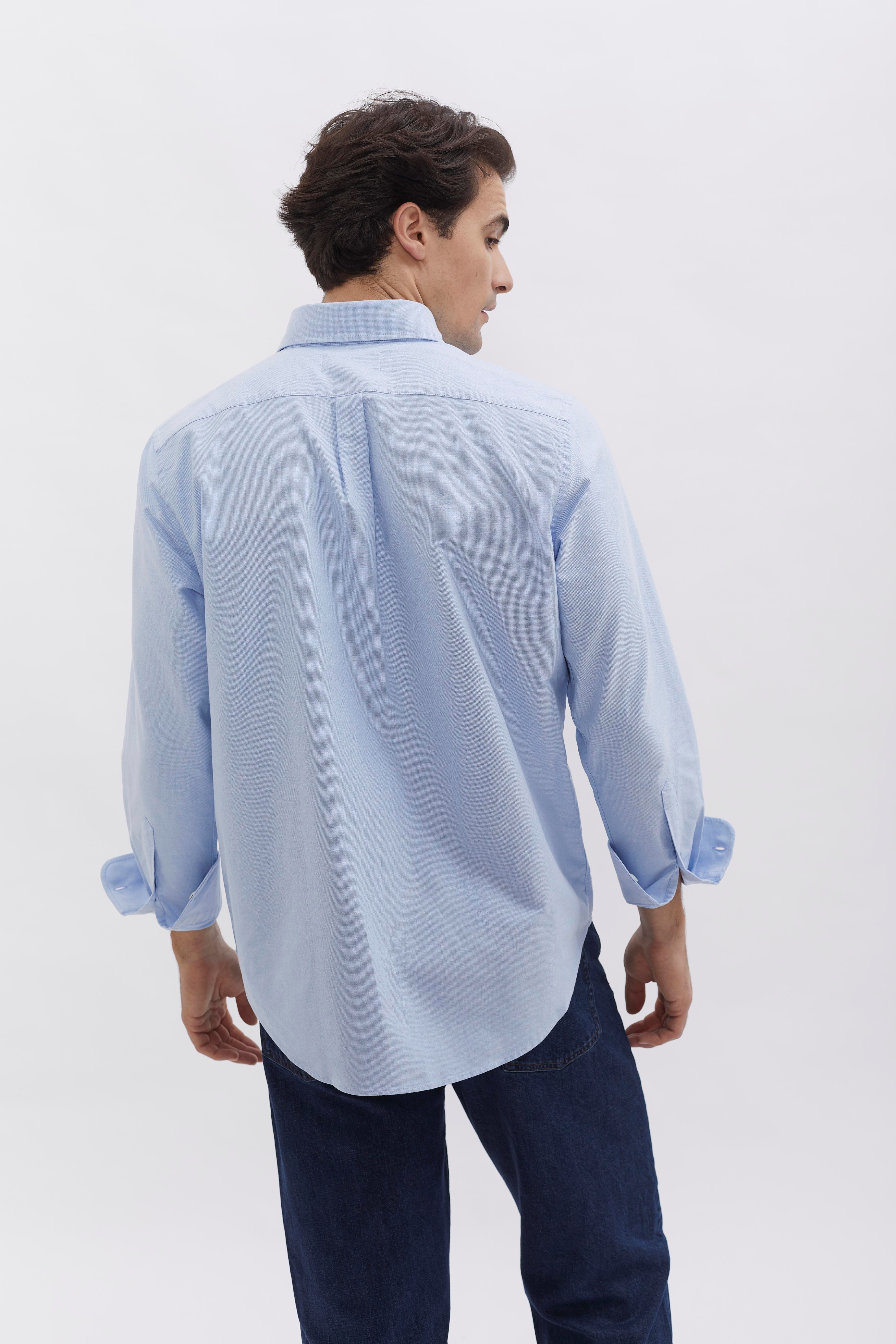 D-Brand, Shirts, Oxford Shirt, PALE BLUE, Blau, 117010, 117010-476