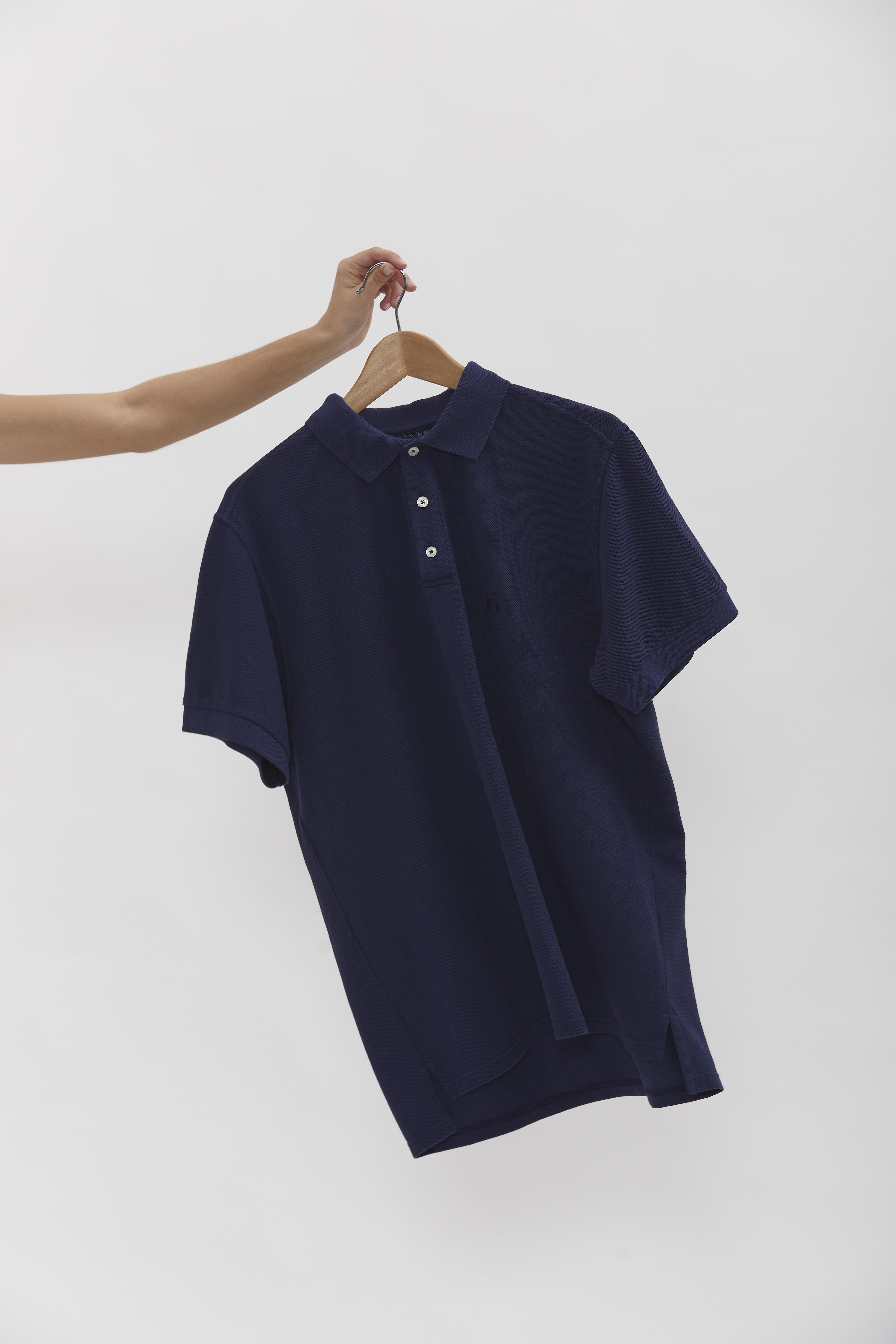 D-Brand, T-Shirts  und Polos, D-Pique Polo, NAVY, Blau, 112310, 112310-410