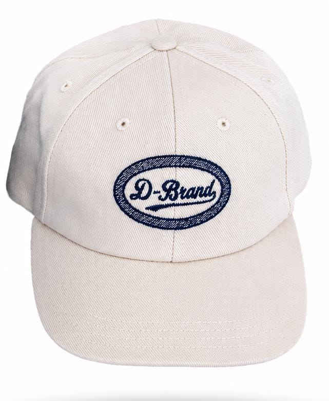 D-Brand, Unisex, D-Heritage Twill Cap, EGGNOG, Creme, 482002, 482002-113