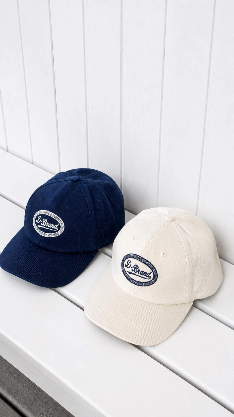 D-Brand, Unisex, D-Heritage Twill Cap, EGGNOG, Creme, 482002, 482002-113