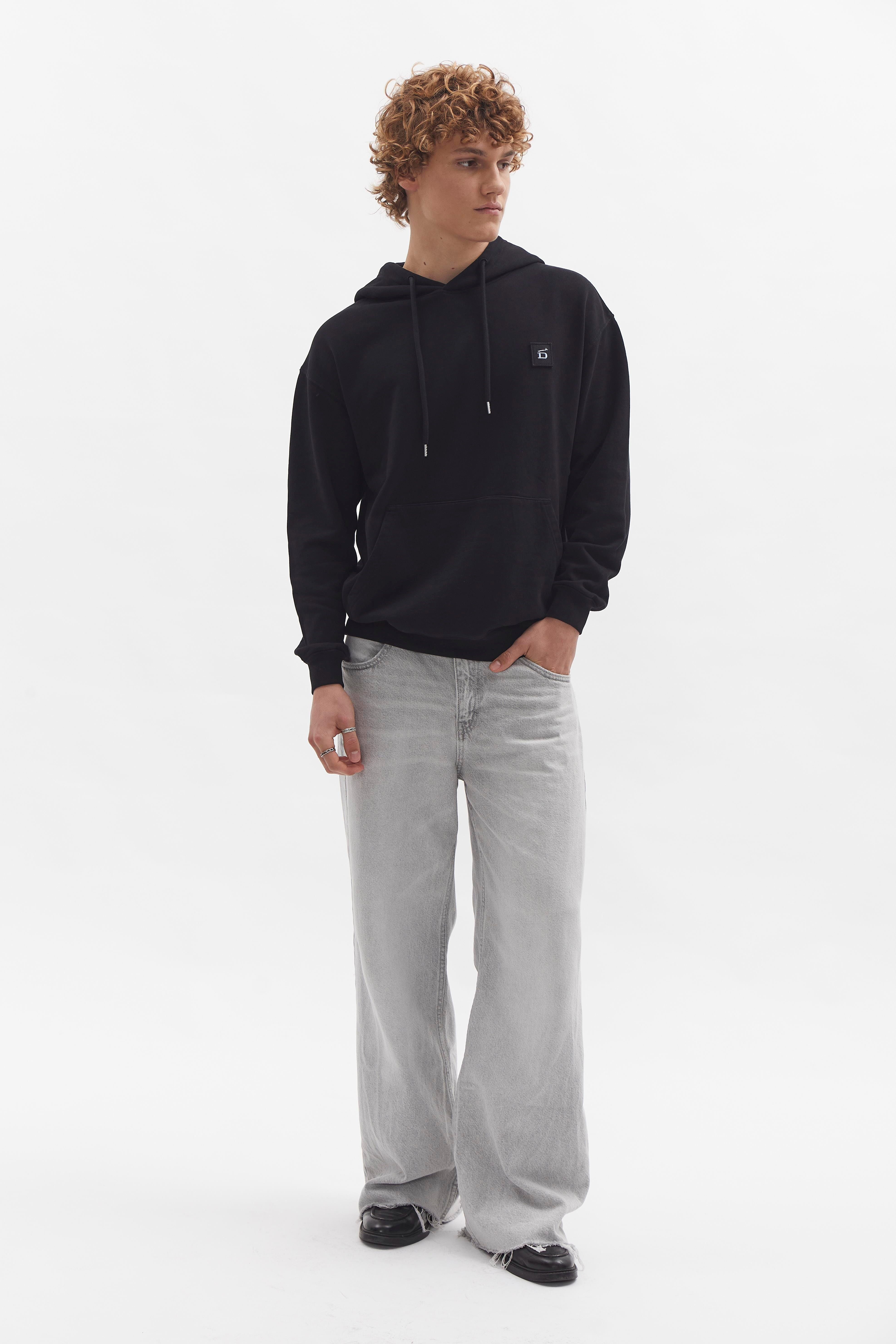 D-Brand, Hoodies, Zip Hoodies, Badge Hoodie, BLACK, Schwarz, 110002, 110002-100