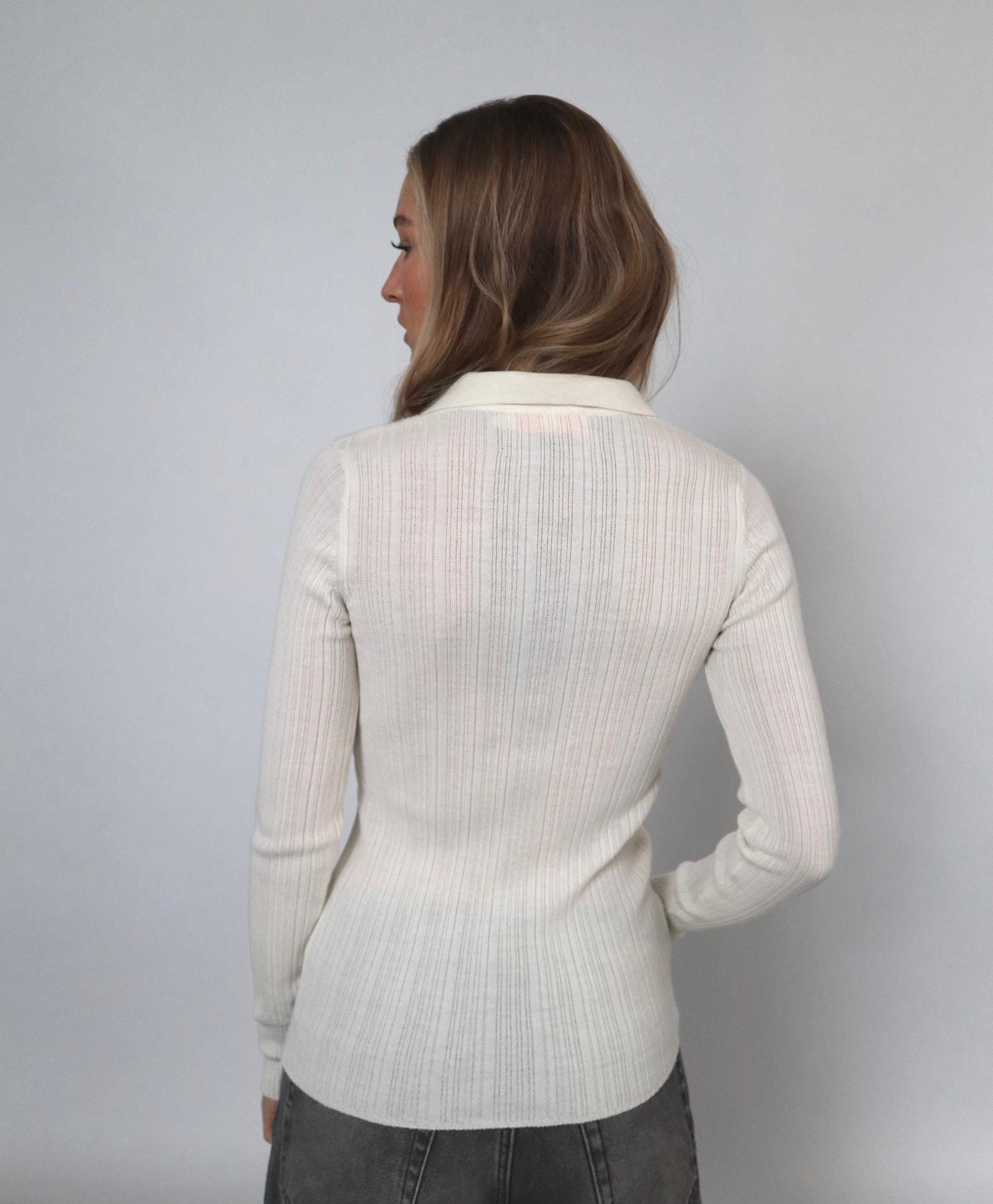 D-Brand, Pullover, Riviera Rib, OFFWHITE, Creme, 225502, 225502-130