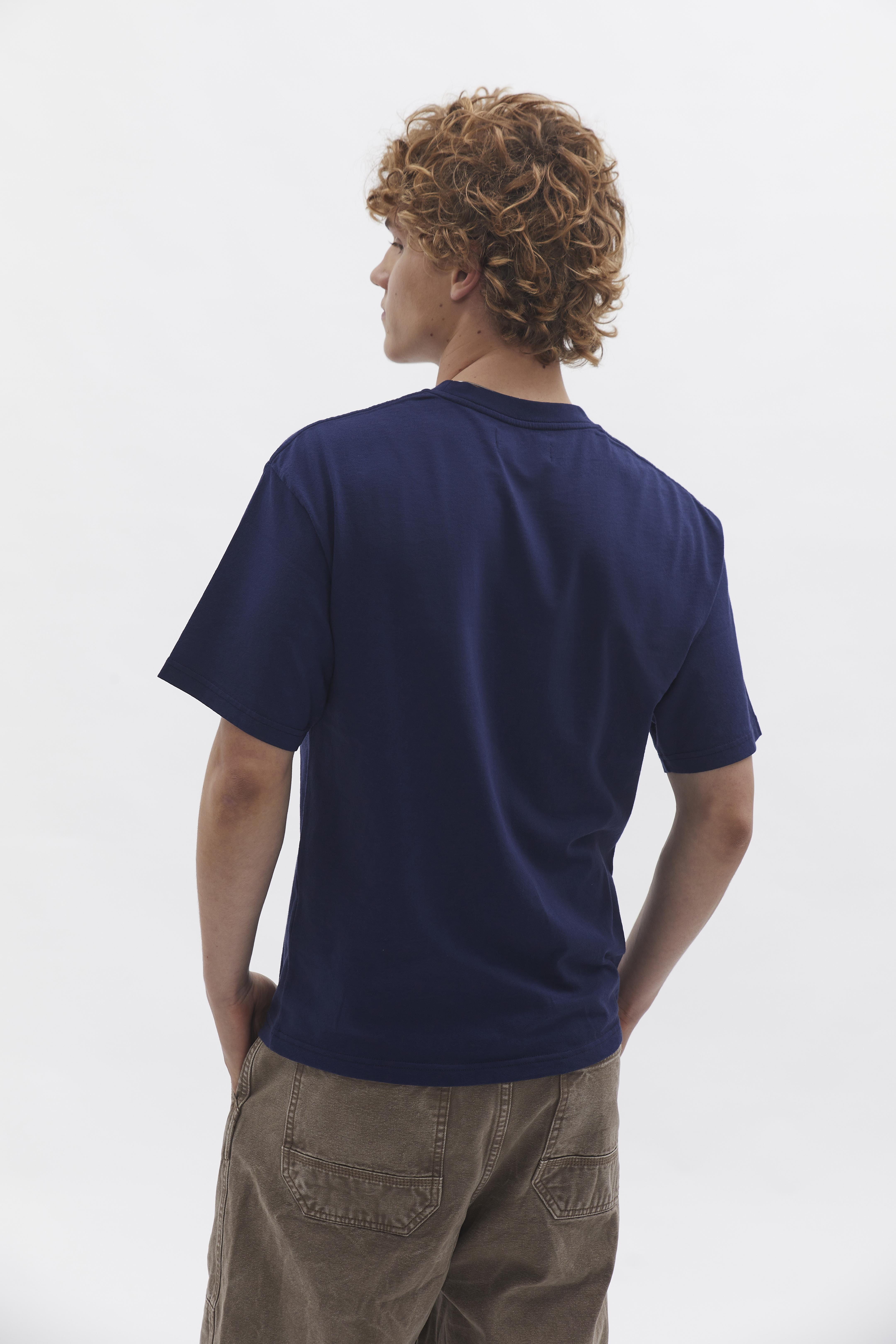 D-Brand, T-Shirts  und Polos, Relaxed T-Shirt, NAVY, Blau, 112201, 112201-410