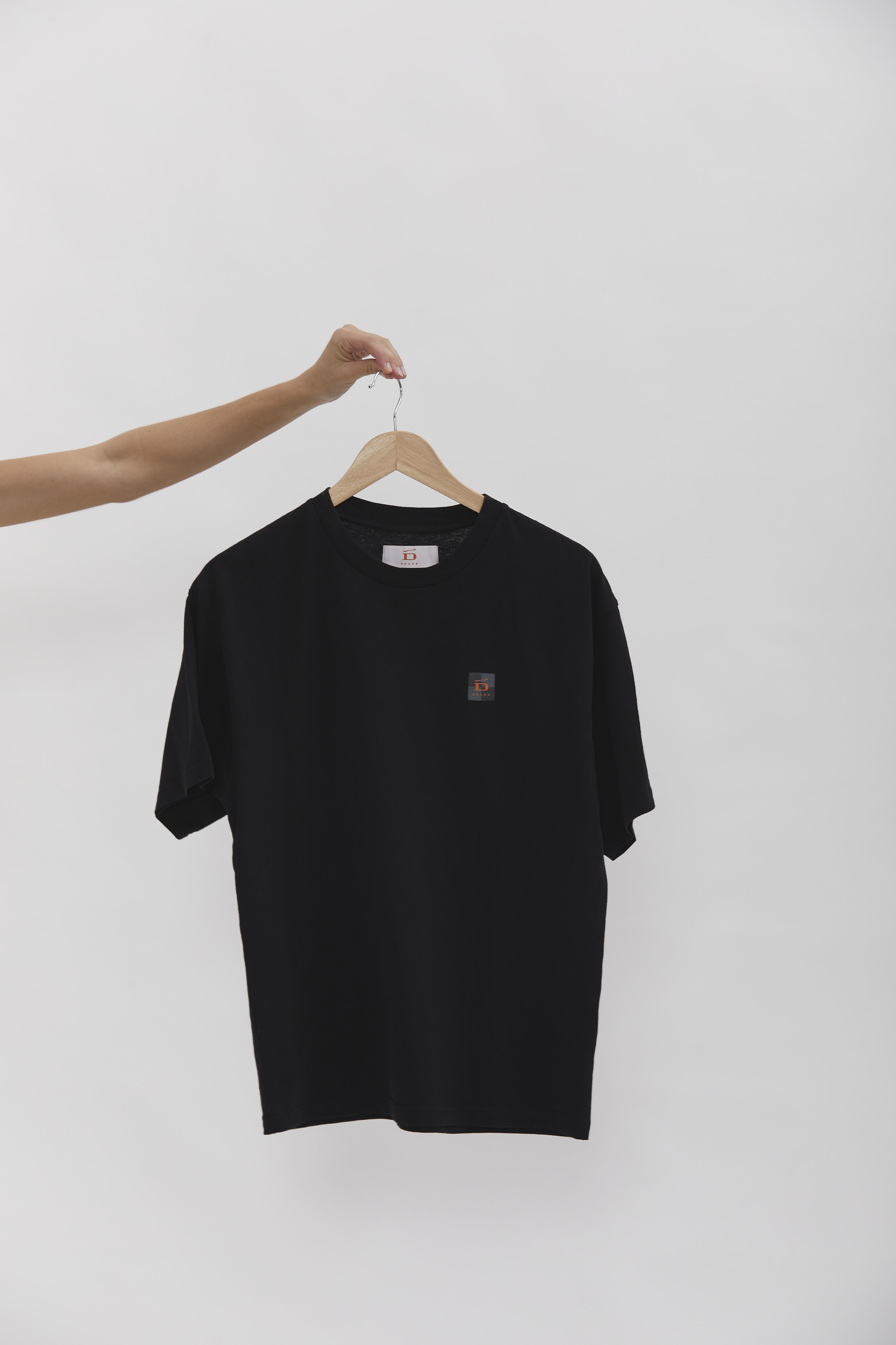 D-Brand, T-Shirts  und Polos, Relaxed T-Shirt, BLACK, Schwarz, 112201, 112201-100