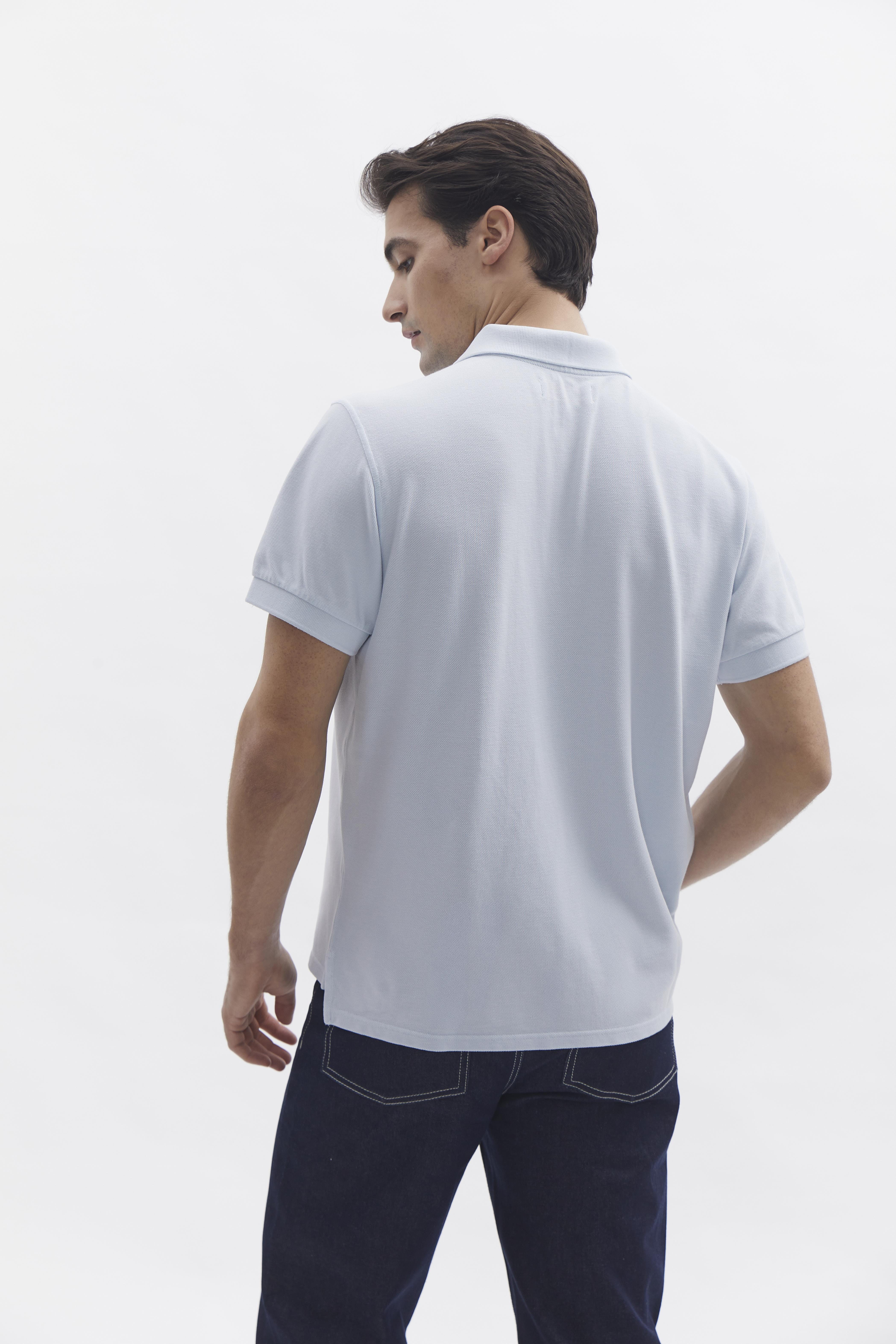 D-Brand, T-Shirts  und Polos, D-Pique Polo, POLAR BLUE, Blau, 112310, 112310-408