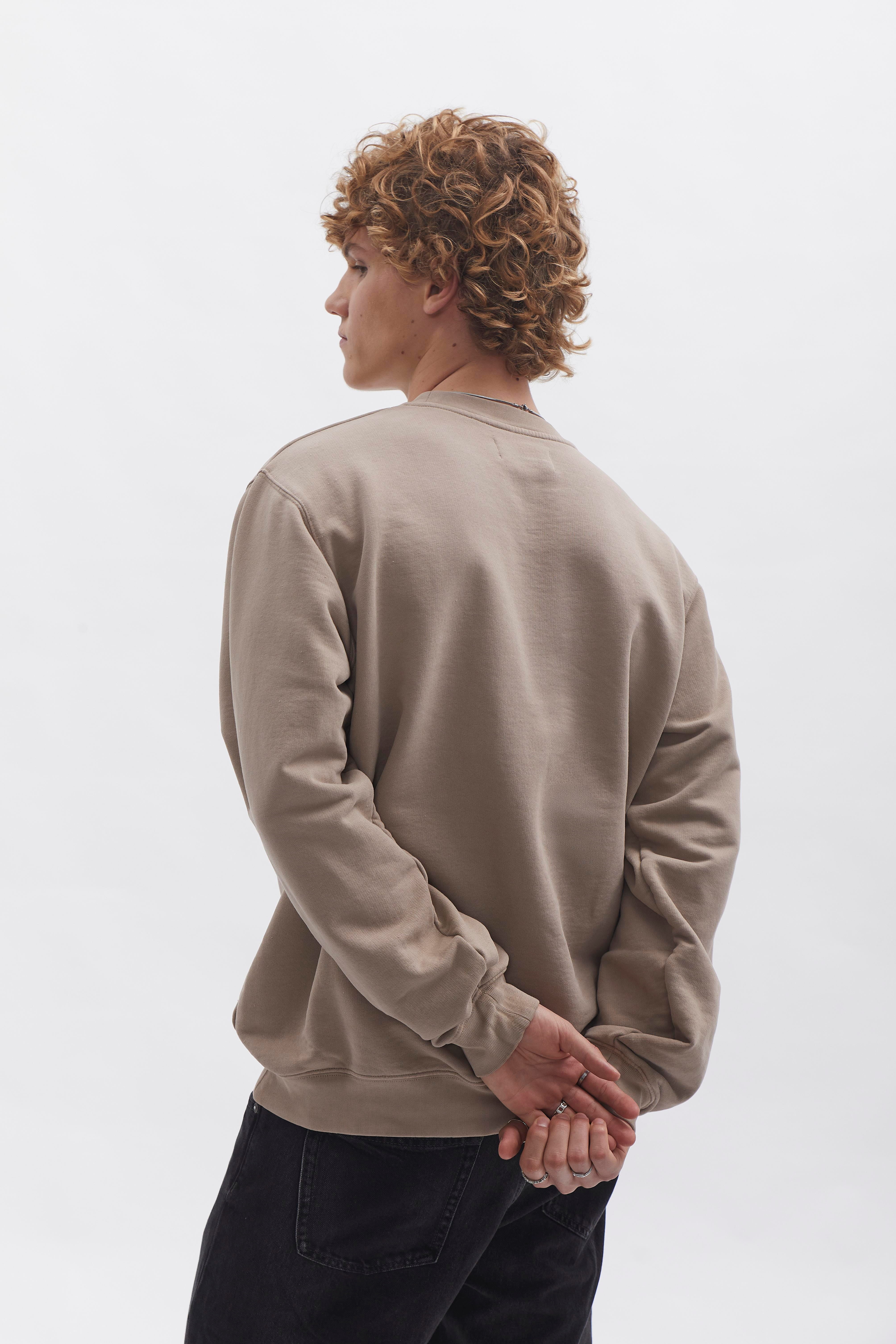 D-Brand, Sweater, Crewneck Sweater, ALMOND, Braun, 111225, 111225-252