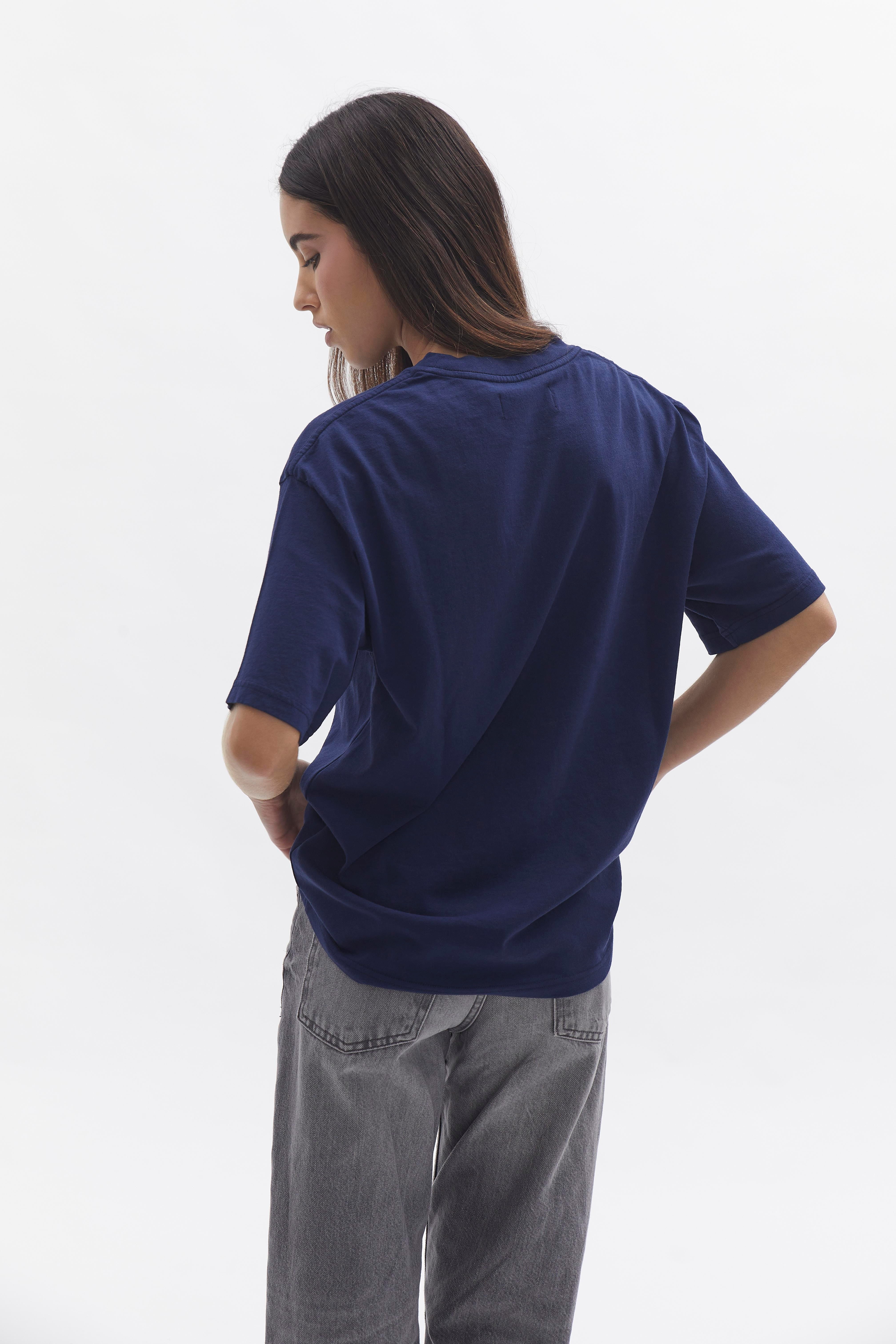 D-Brand, T-Shirts, Polos und Tops, Relaxed T-Shirt, NAVY, Blau, 222203, 222203-410