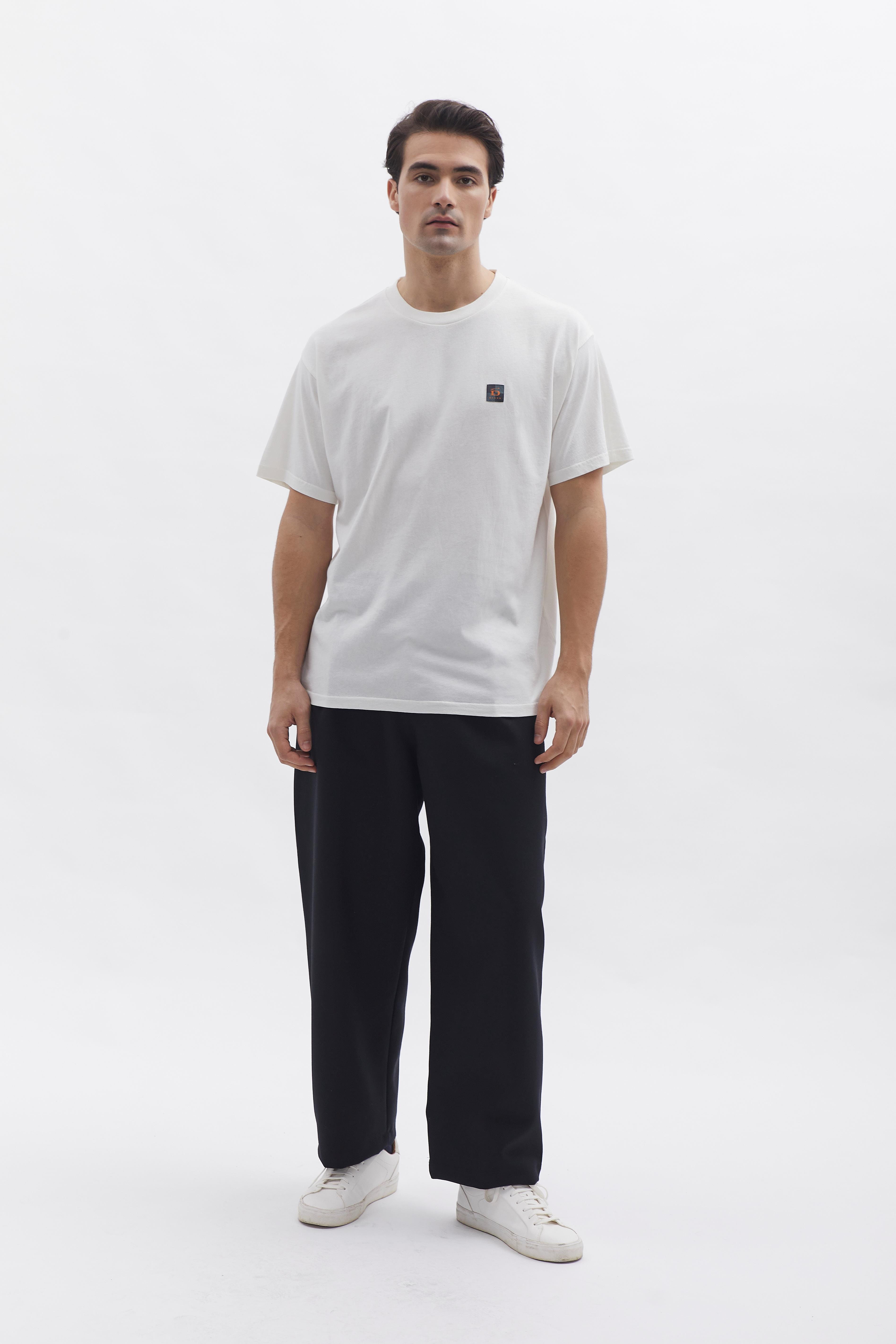 D-Brand, T-Shirts  und Polos, Relaxed T-Shirt, WHITE, Weiß, 112201, 112201-110