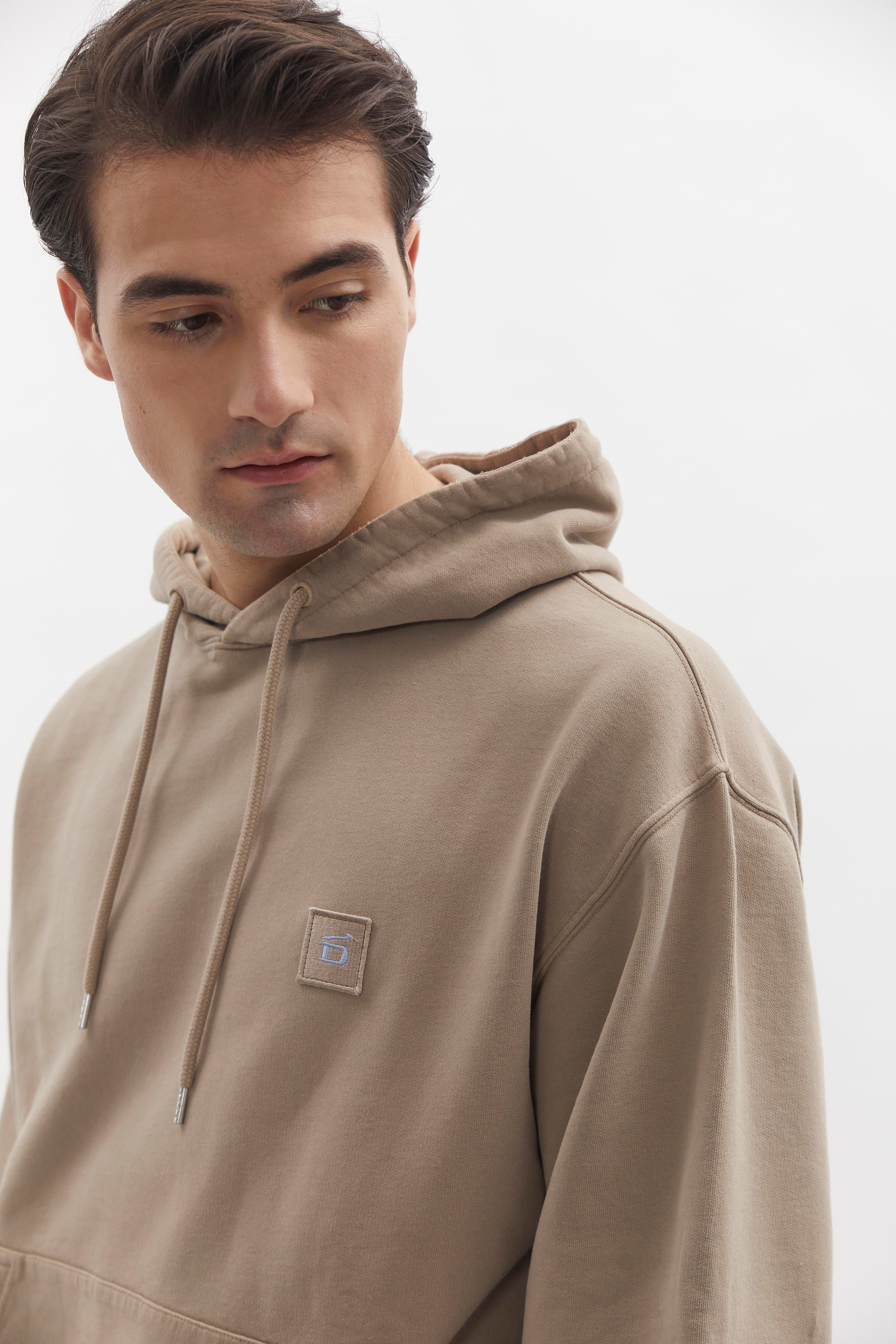 D-Brand, Hoodies, Zip Hoodies, D-Hoodie, ALMOND, Braun, 110101, 110101-252