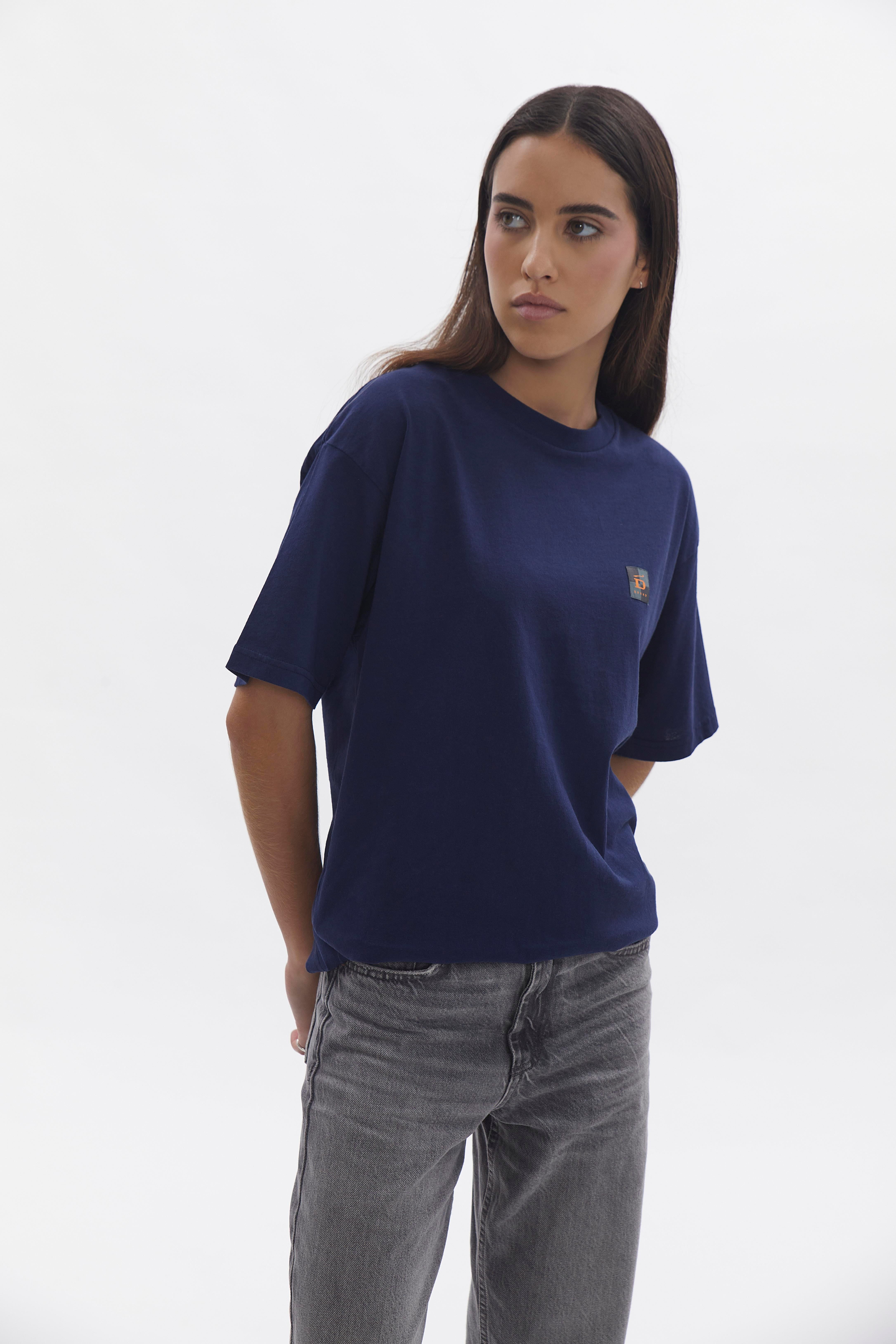 D-Brand, T-Shirts, Polos und Tops, Relaxed T-Shirt, NAVY, Blau, 222203, 222203-410