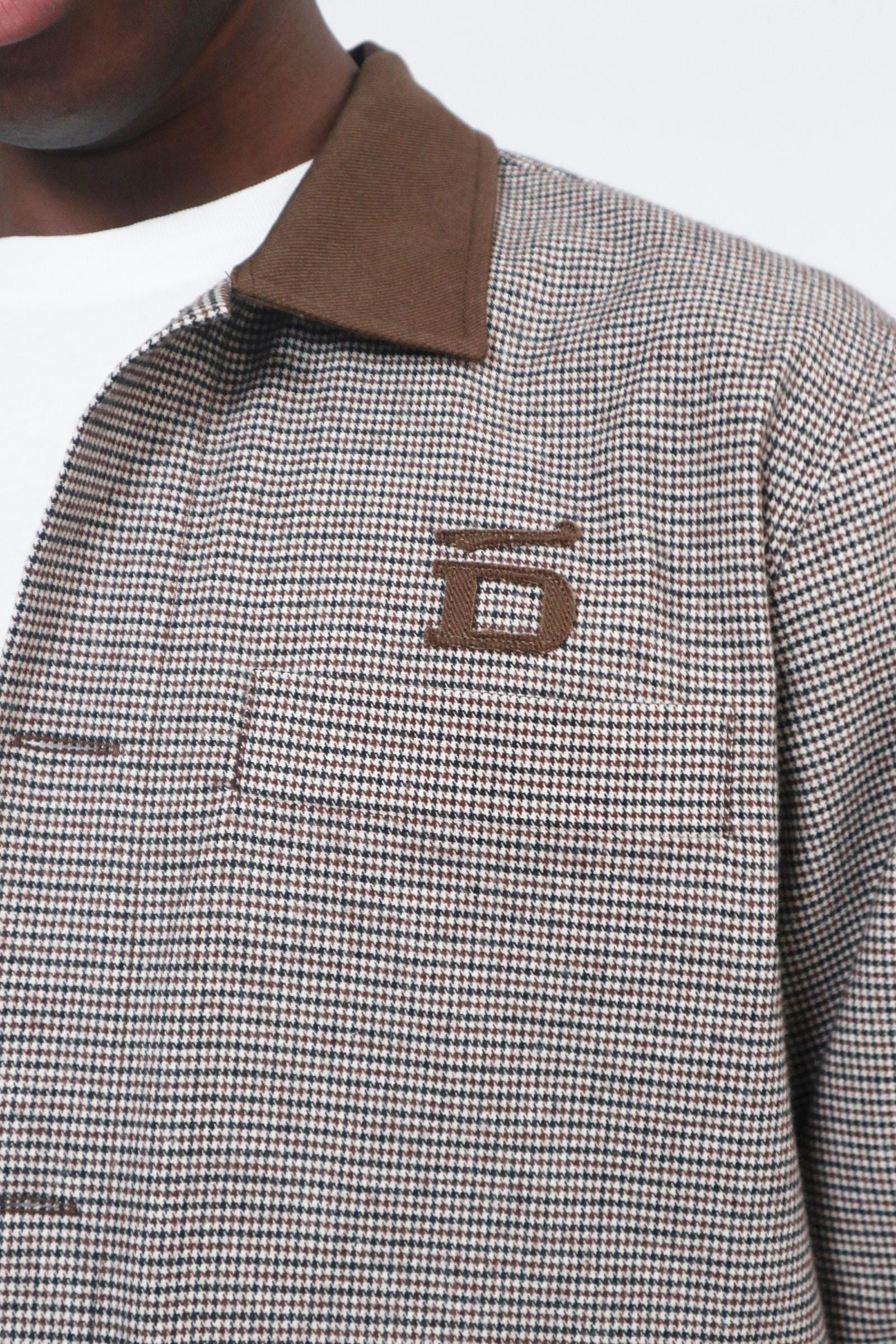 D-Brand, Jackets, Vest, Cardigans, D-Vintage Overshirt, BROWN, Braun, 116124, 116124-201